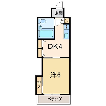 ダイアパレス新居浜の物件間取画像